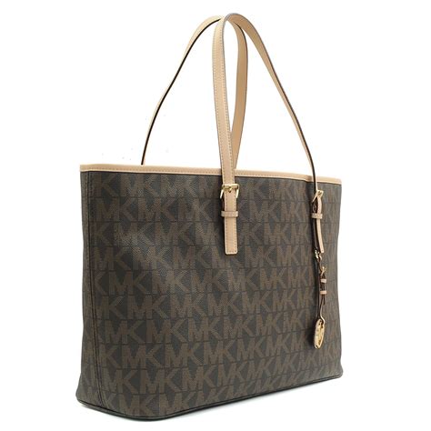 michael kors jet set travel medium multifunction tote luggage|michael kors packable tote.